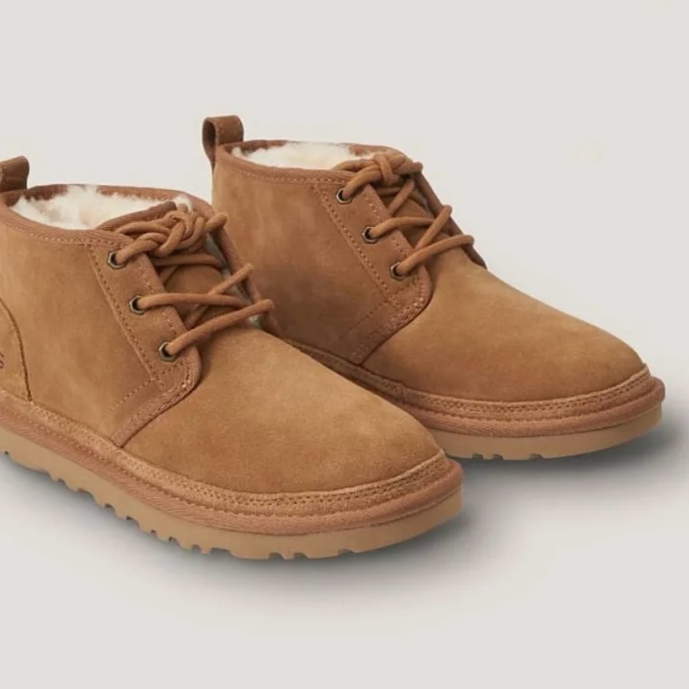 Used Tan Suede Ankle Ugg Boots